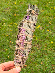 Lavender, Rosemary, Mexican Sage & Olive Leaf Smoke Stick