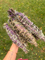 Lavender, Rosemary, Mexican Sage & Olive Leaf Smoke Stick