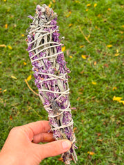 Lavender, Rosemary, Mexican Sage & Olive Leaf Smoke Stick